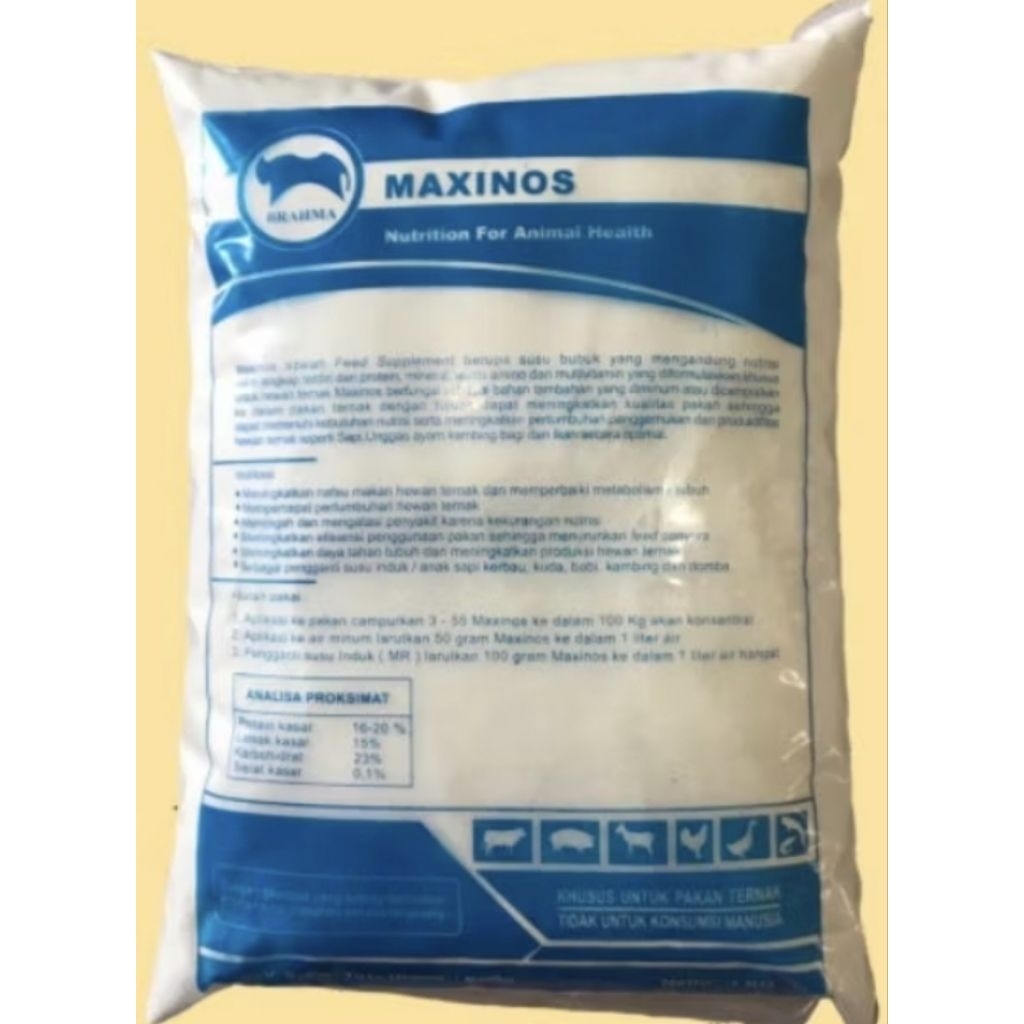 MAXINOS 1kg susu pengganti induk susu maxinos