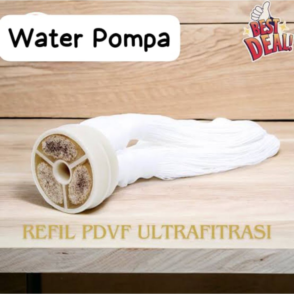 Refil PVDF Ultrafiltrasi 5000 LPH Membran Ultrafiltrasi PVDF Part