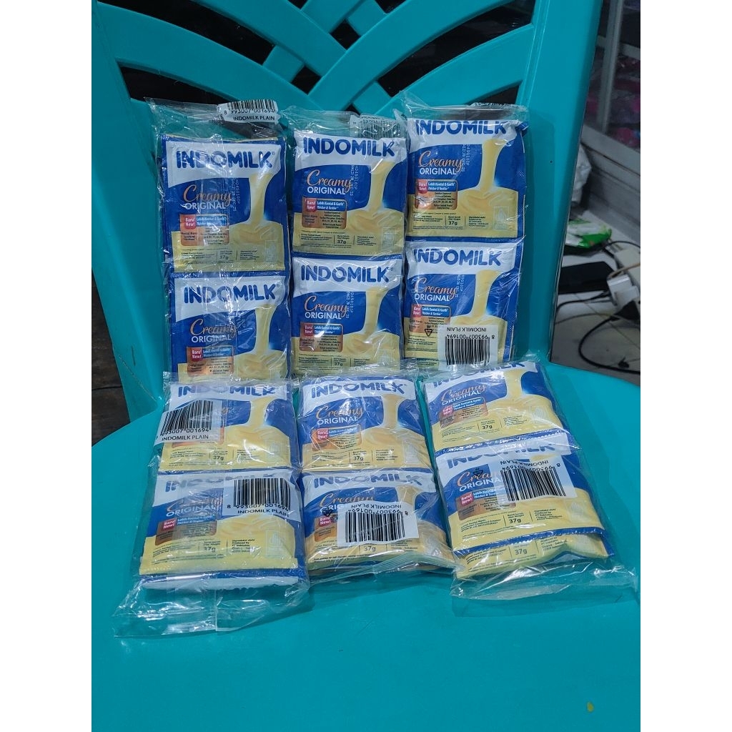 

susu Indomilk creamy spesial dan cokelat 37gram 6 renceng 36 saset