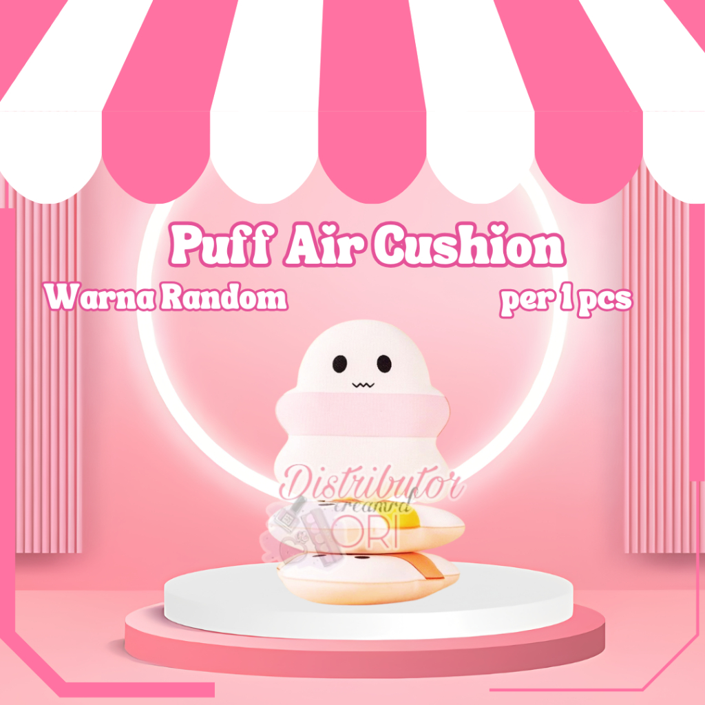 Sponge Cushion Puff Air Cushion / Spon Bedak / Spon Foundation Basah / Sponge Cushion Ghost