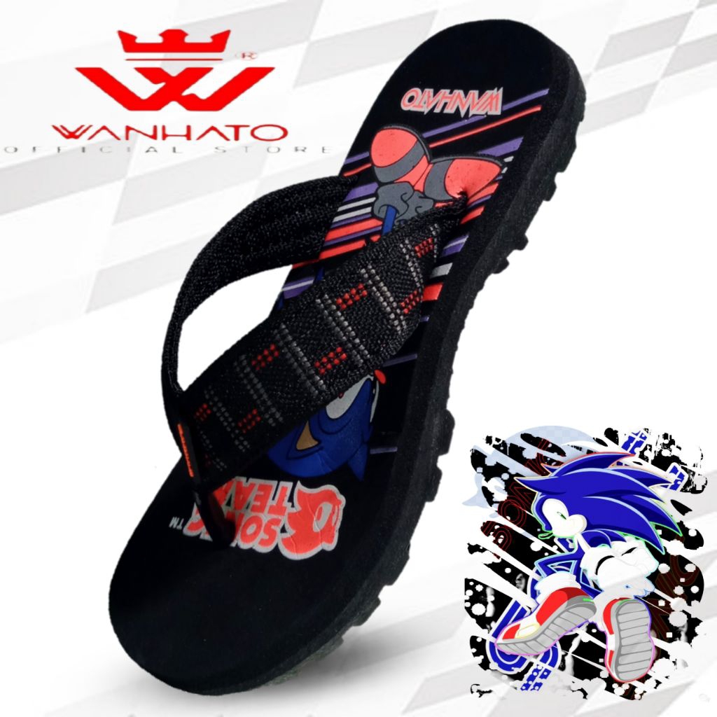 WHT,SENDAL GUNUNG JEPIT ANAK TERBARU/SENDAL JEPIT ANAK KARAKTER /SENDAL ANAK GAMBAR KARTUN ROBOT
