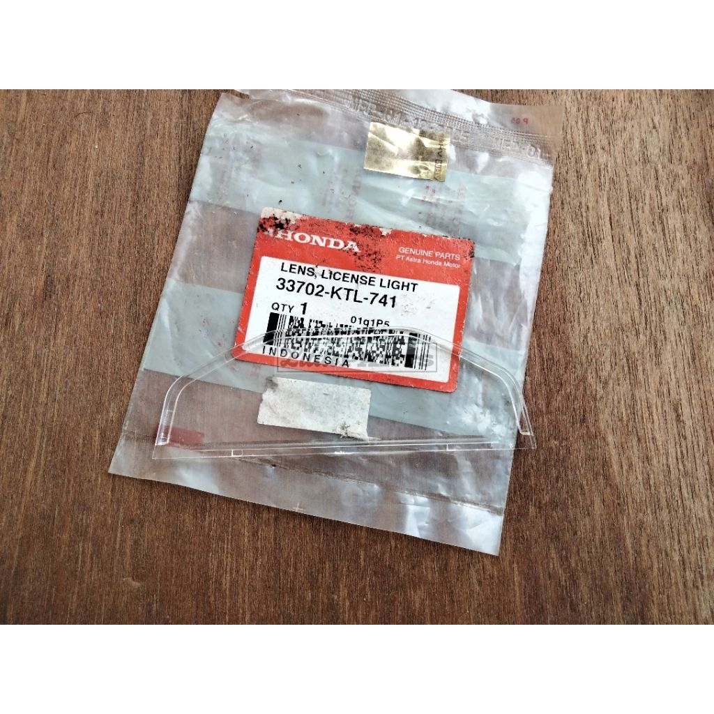 33702 ktl 691 tutup mika stop lamp lampu belakang putih honda supra fit new ori original ahm