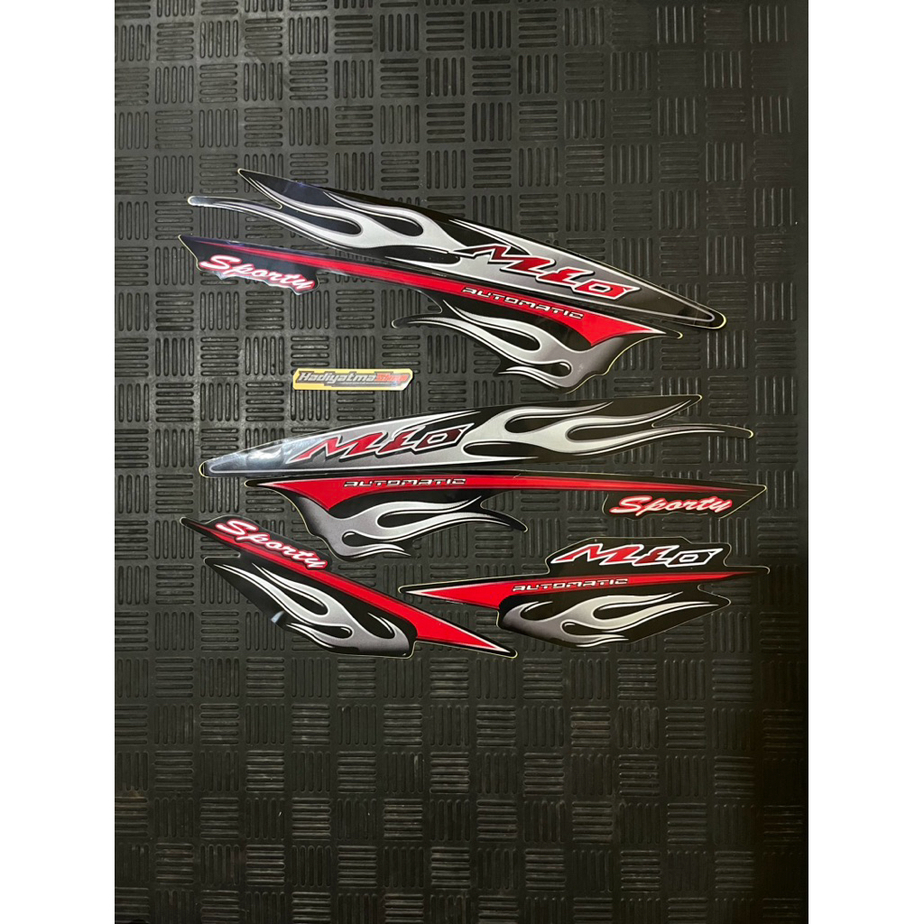 Striping Mio 2006 / Striping mio api / Striping mio sporty Hitam