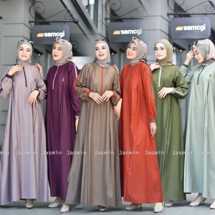 DRESS TERBARU 224GAMIS GAMIS POLOS GAMIS KOMBINASI GAMIS TOYOBO TERBARU GAMIS FIT TO XXL LD 11112 GA