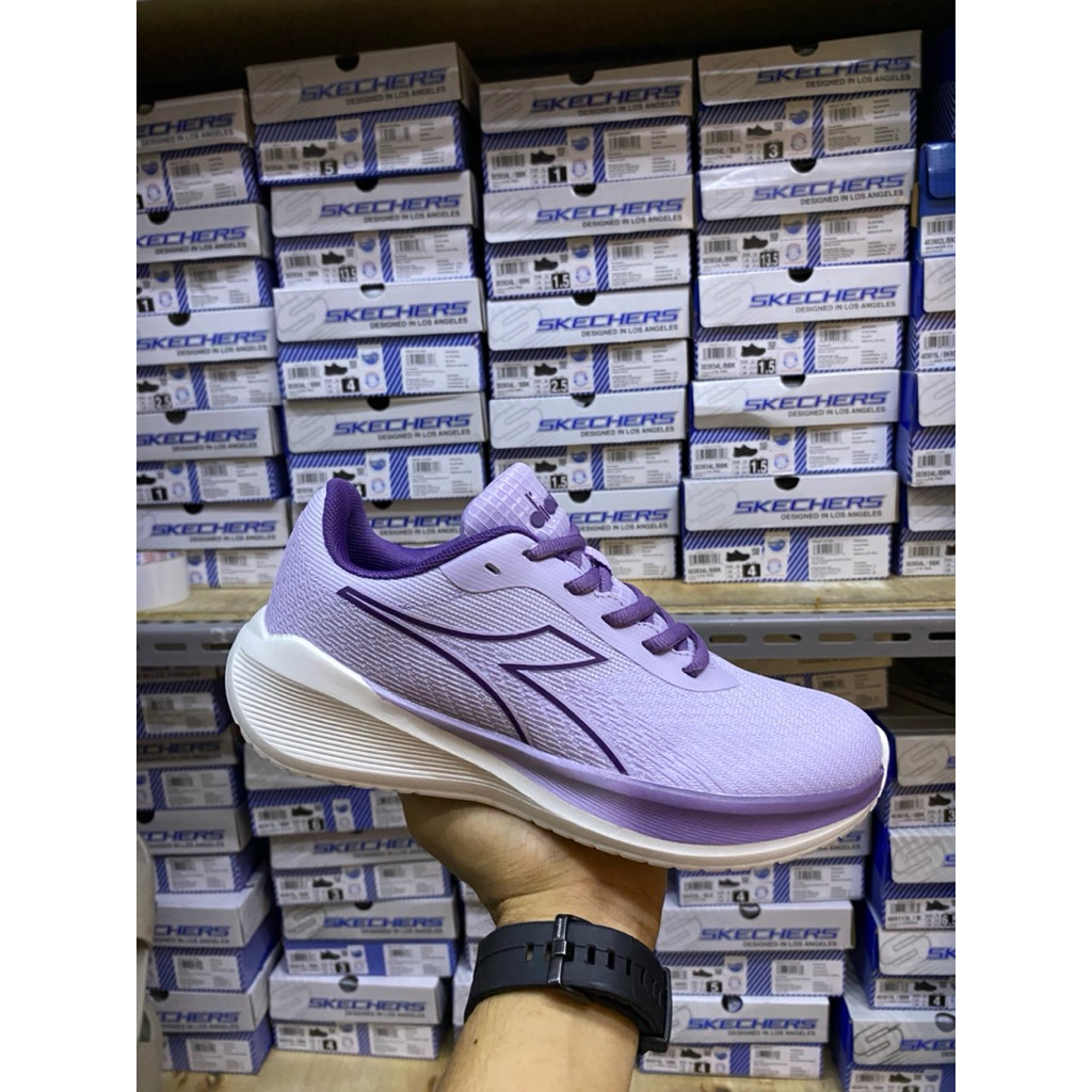 Sepatu Diadora original wanita /Diadora Noa womens running Shoes-purple