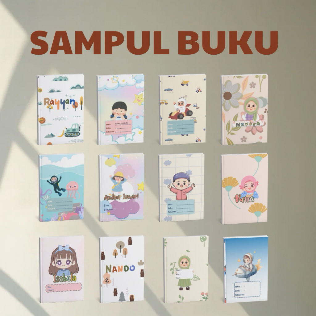 

Sampul Buku Costum Nama