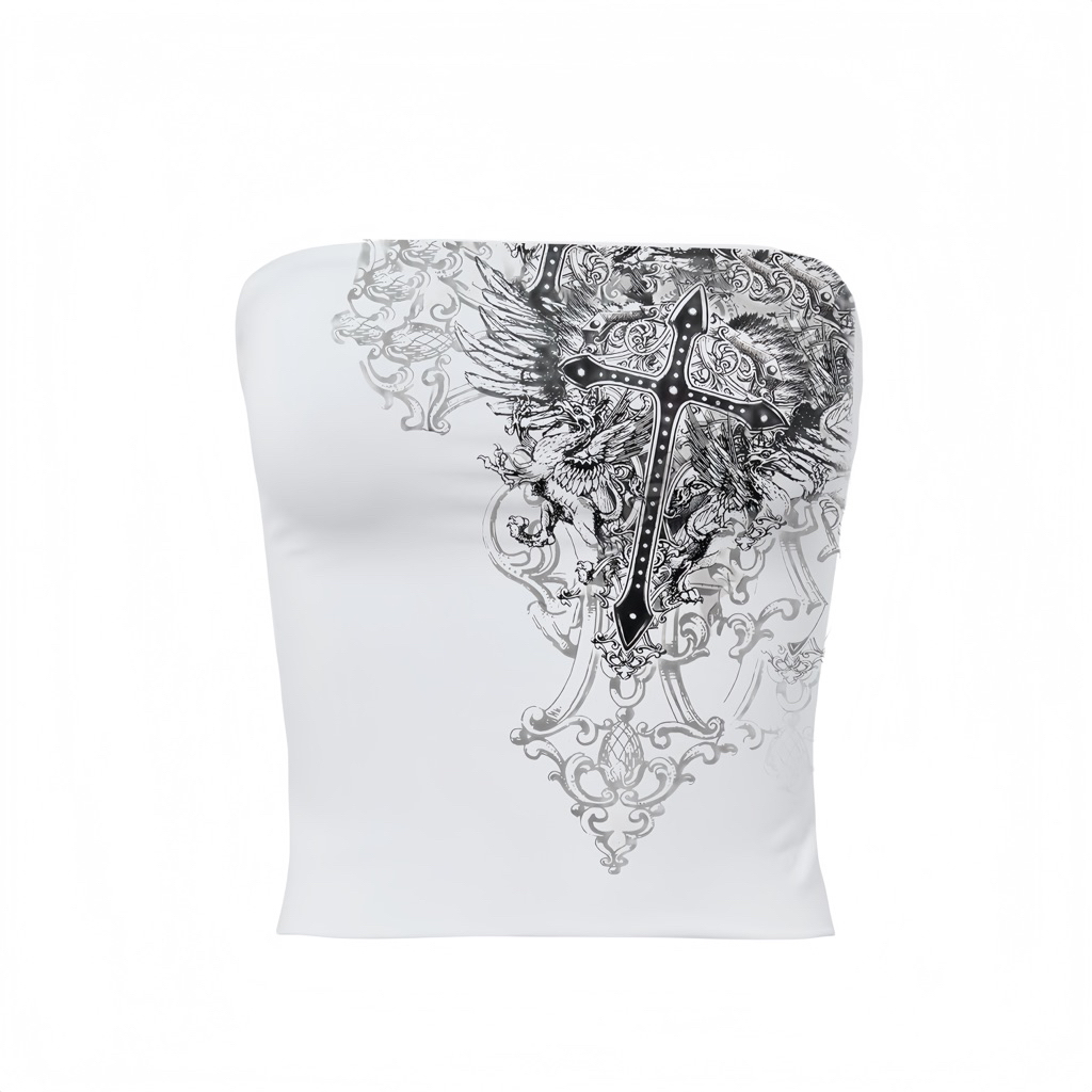 wings cross| KEMBEN Y2k | CROPTOP