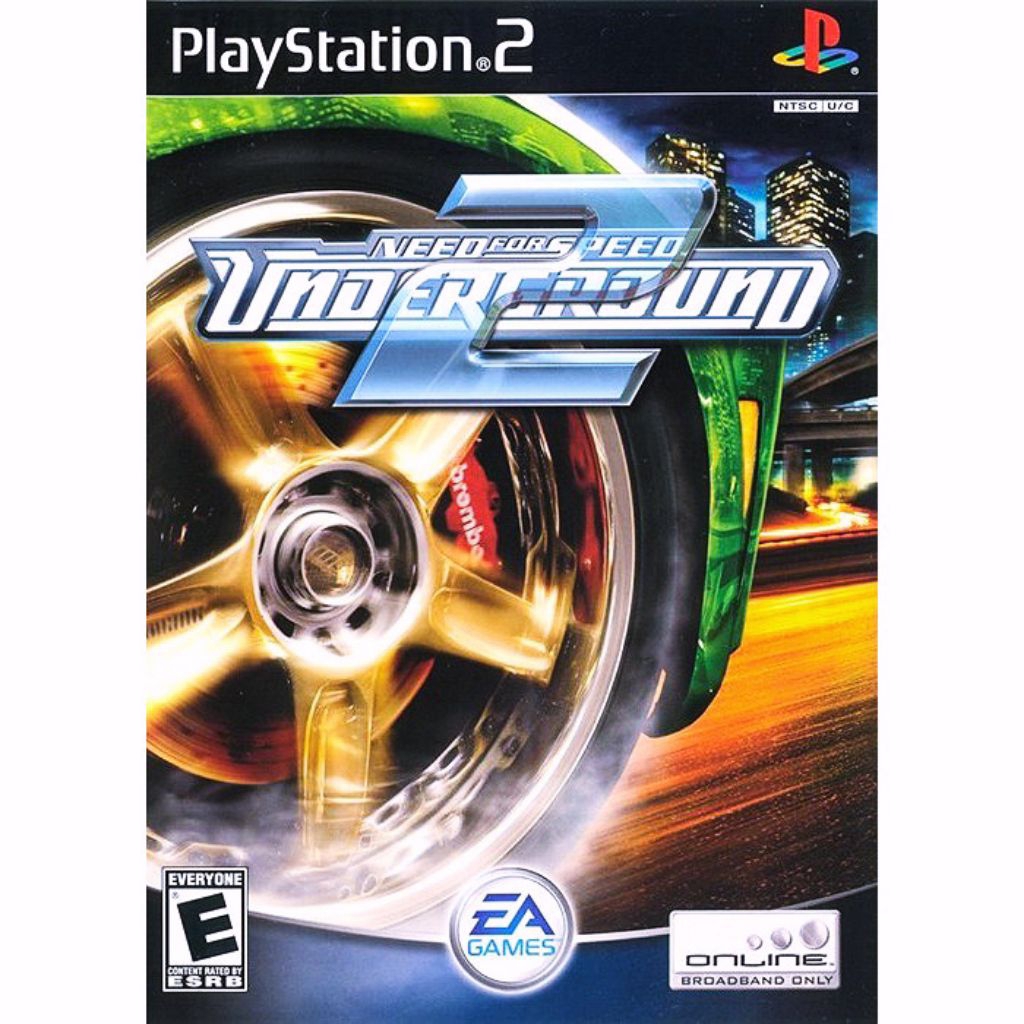 KASET PLAYSTATION 2 - NFS UNDERGROUND