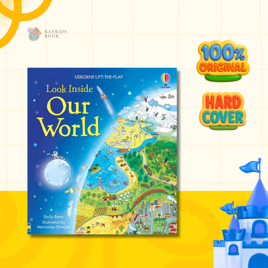 [READY ORI 100%] Usborne Look Inside Our World