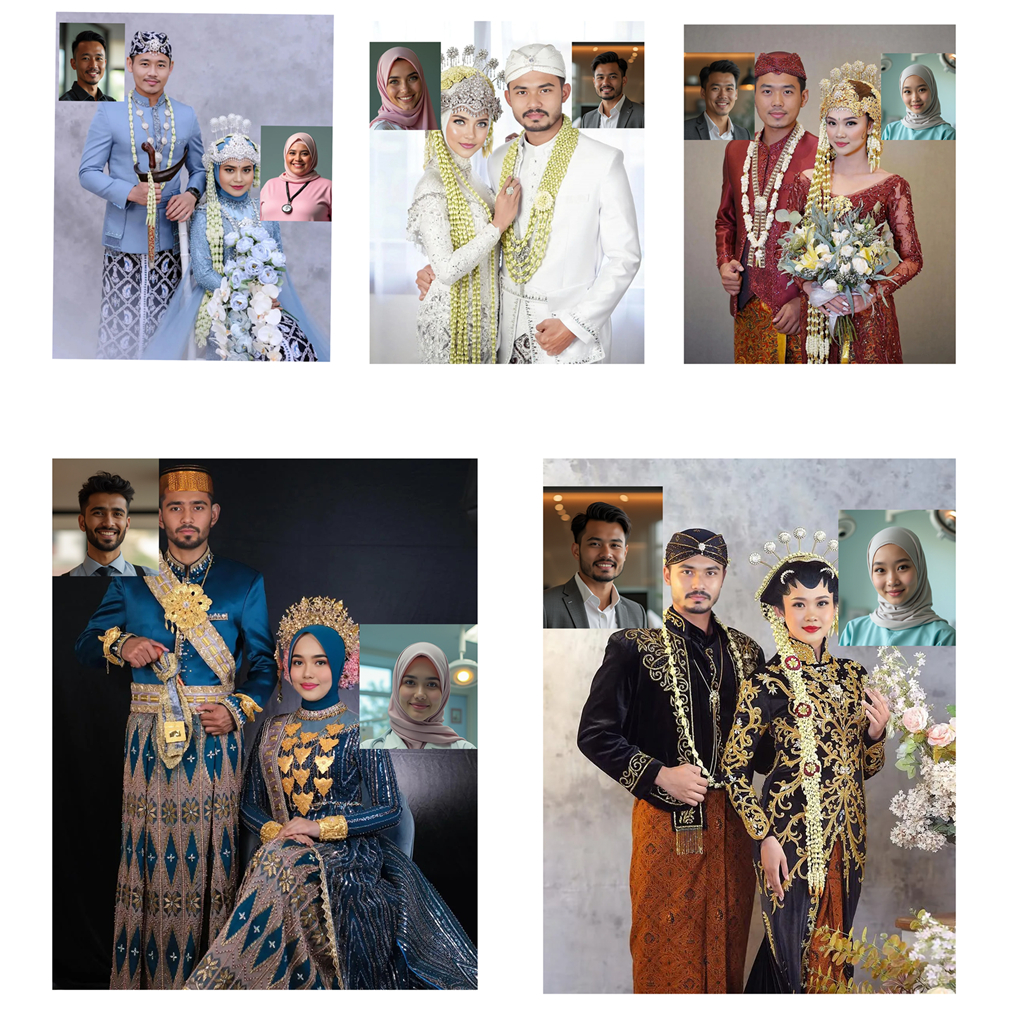 Edit Foto Pengantin Nusantara