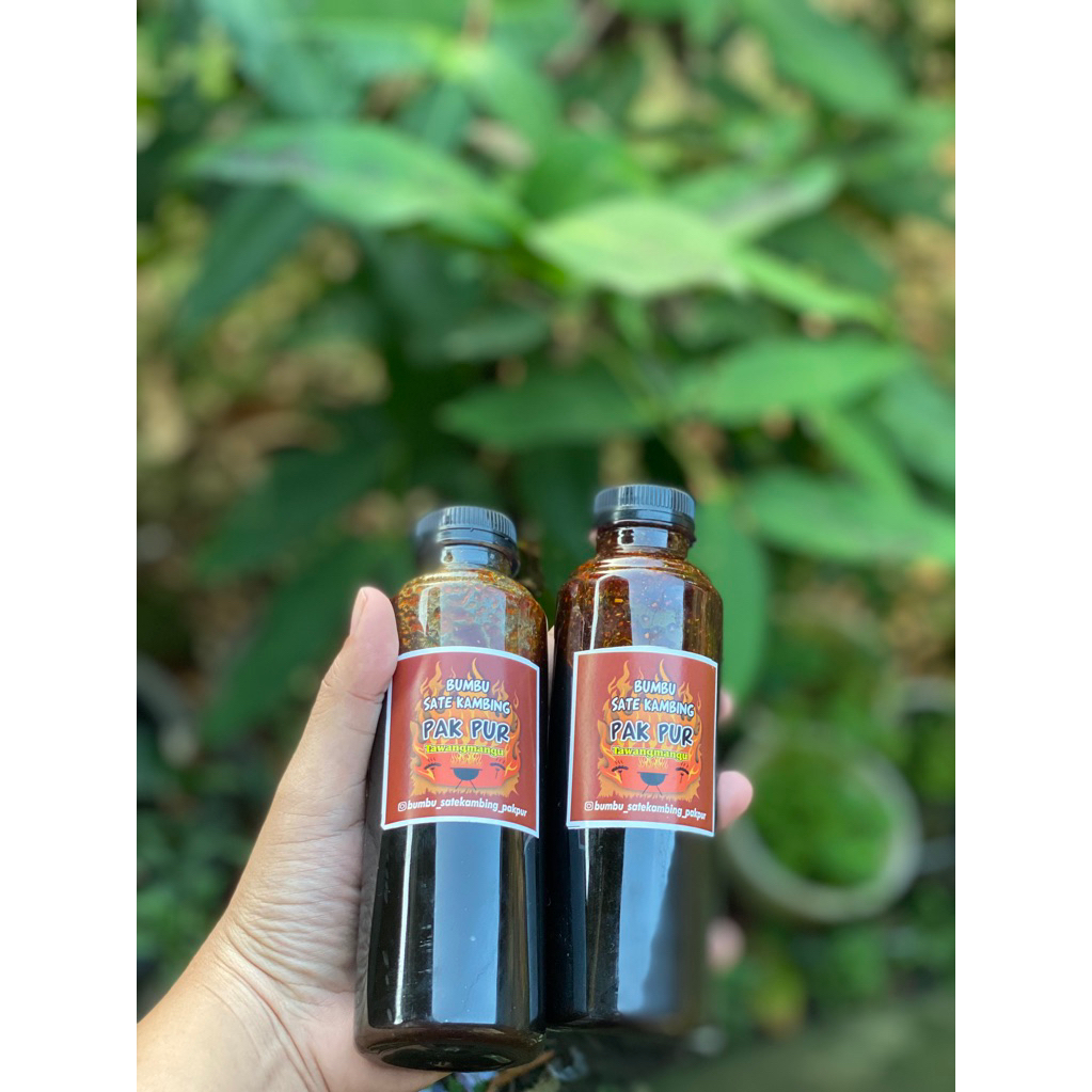 

Bumbu sate kambing pak pur tawangmangu