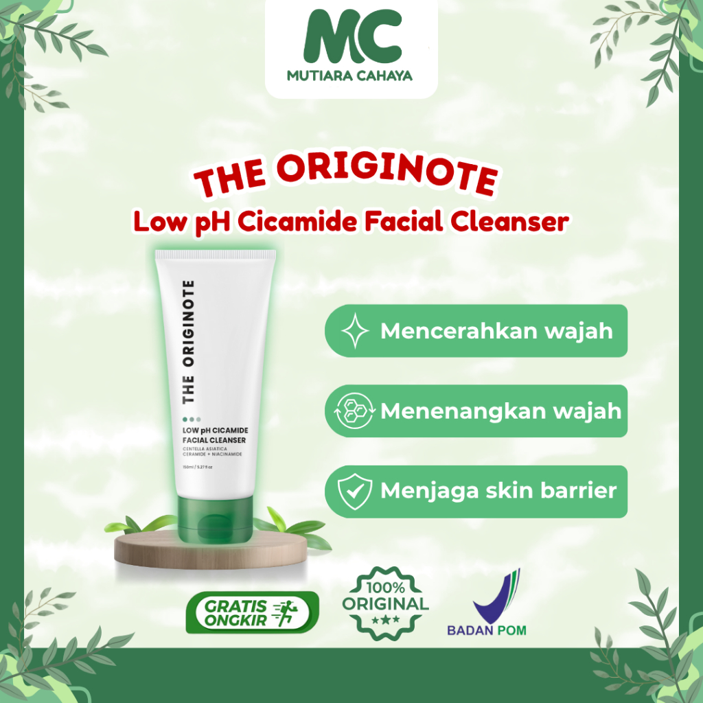 MC Official - The Originote Low pH Cicamide Facial Cleanser 150 ml