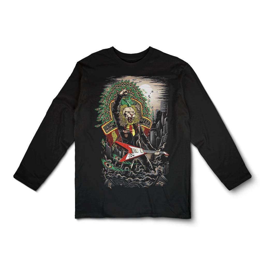 Kaos Lengan Panjang CULTURE HERO | Design 2