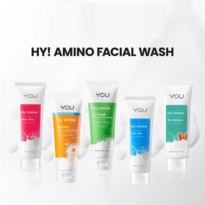 ☘️ CHAROZA ☘️ YOU Hy Amino Facial Wash | You Amino Facial Wash | You Hy Amino