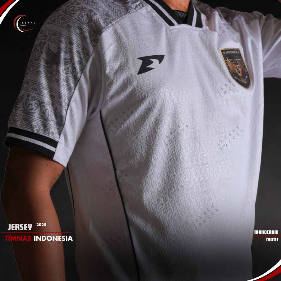 DISKON JERSEYSOCCER JERSEY TIMNAS INDONESIA 2025 PUTIH AWAY UNISEX BIG SIZE KAOS BOLA TERBARU
