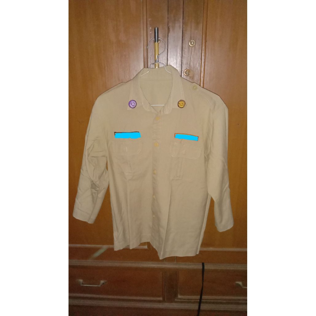 baju pramuka crop & baju putih