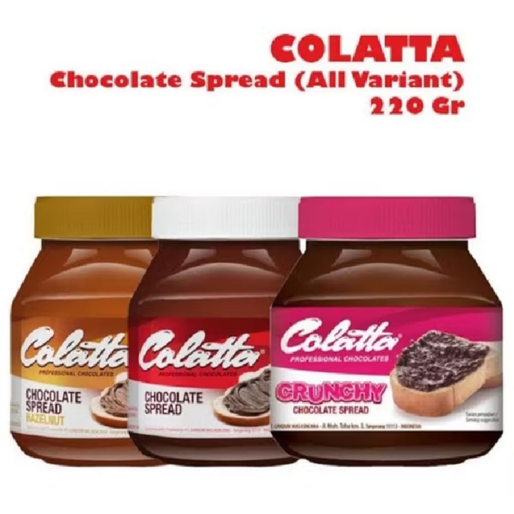 

COLATTA COKLAT SPREAD 220 GRAM ALL VARIAN