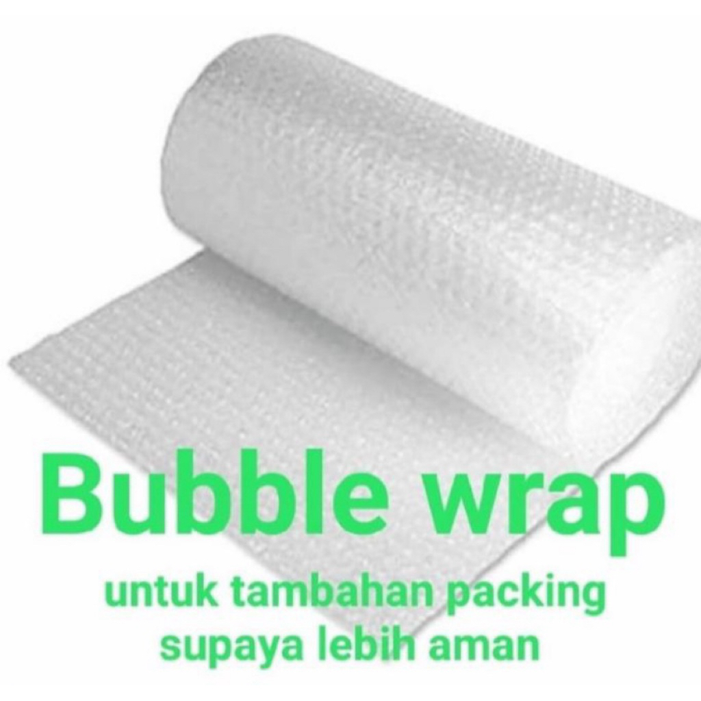 

BUBBLE WRAP TAMBAHAN UNTUK TRANSAKSI DI ATAS RP 100.000