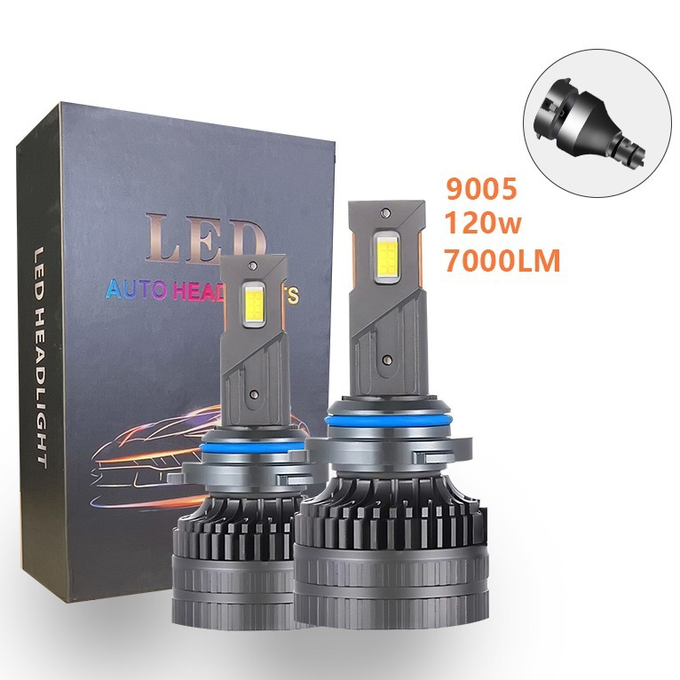 HB3 9005 H7 H11 H1 H4 120W  LED Lampu Mobil Terang untuk lampu Laser Hemat Energi Headlight Kit