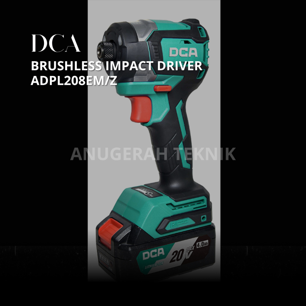 DCA - BRUSHLESS IMPACT DRIVER / MESIN BOR ADPL208EM/Z