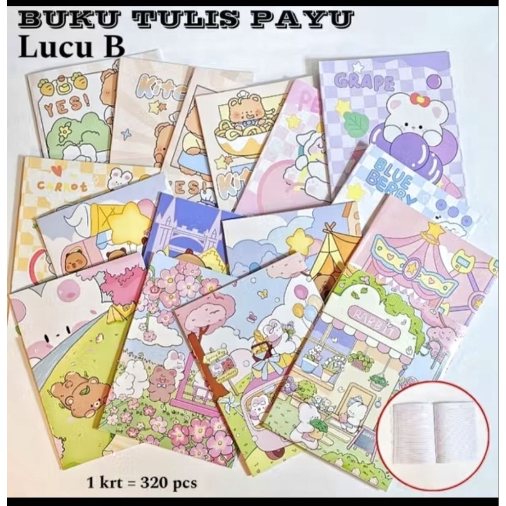 

BUKU TULIS BERGARIS 38L/isi 10 Buku