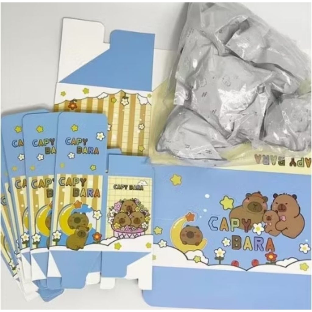 Blind Box Mystery Box Capybara Animal Sport PVC Figure Anime