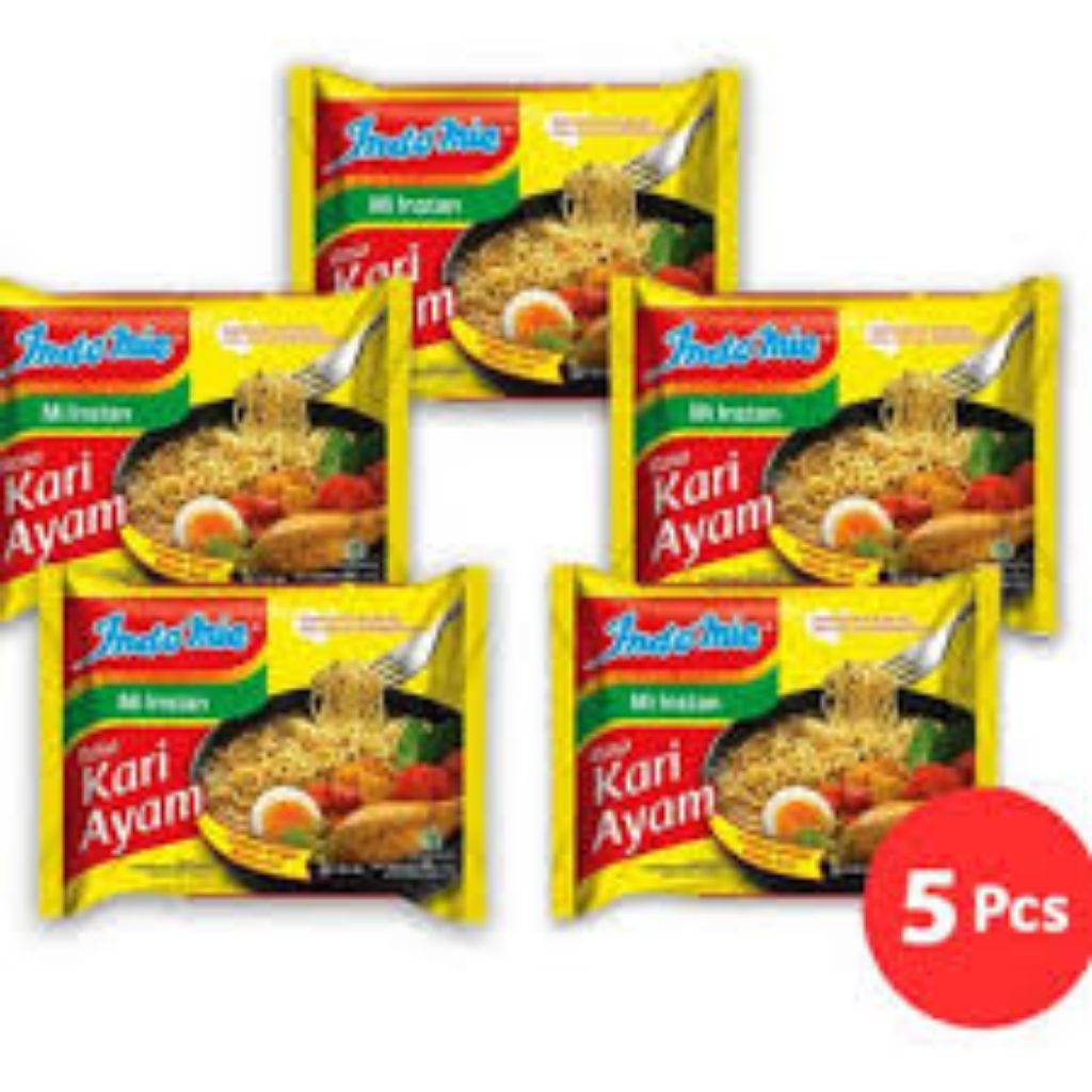 

Indomie Kuah Kari Ayam x 5pcs