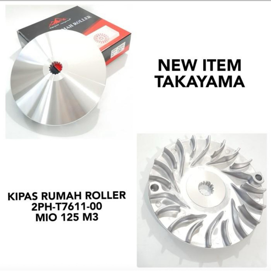 Takayama KIPAS RUMAH ROLLER tipe motor MIO-125 M3