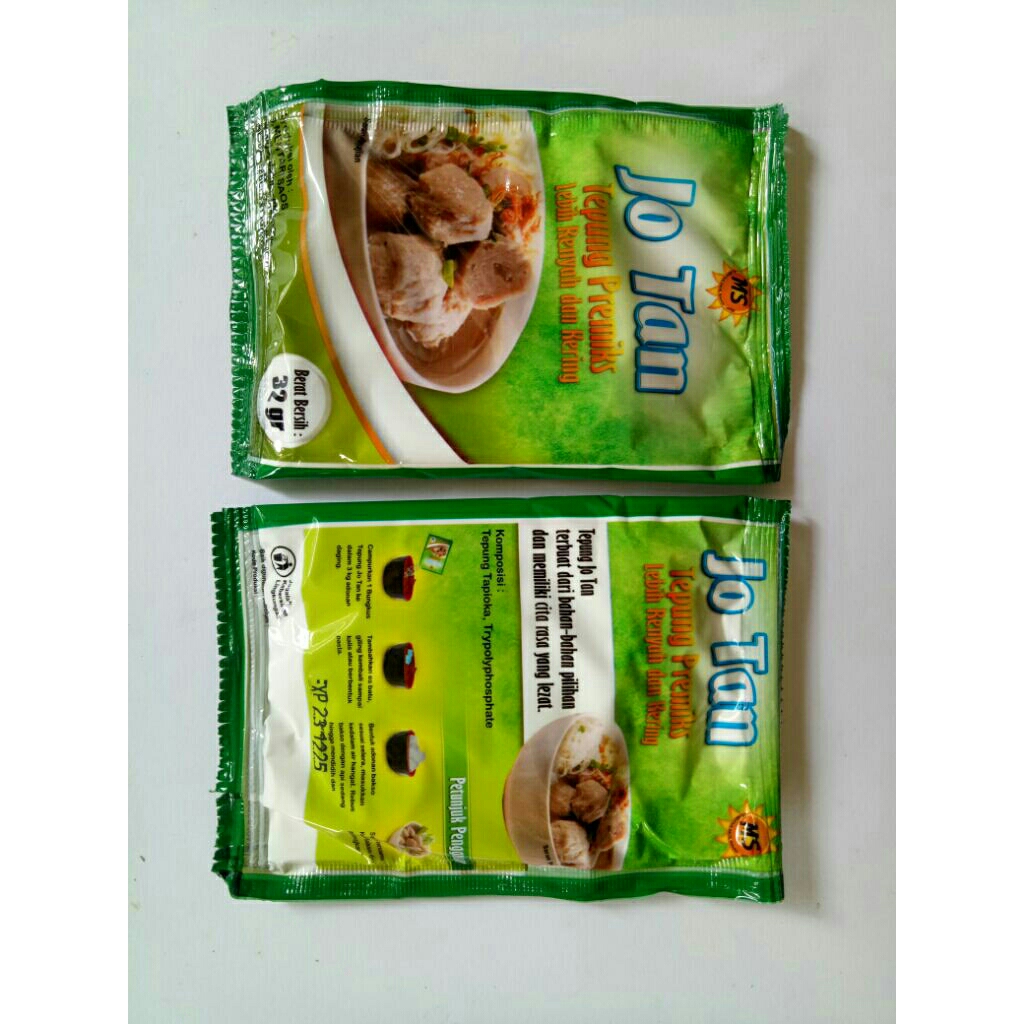Tepung premiks perenyah sekaligus pengenyal bakso.