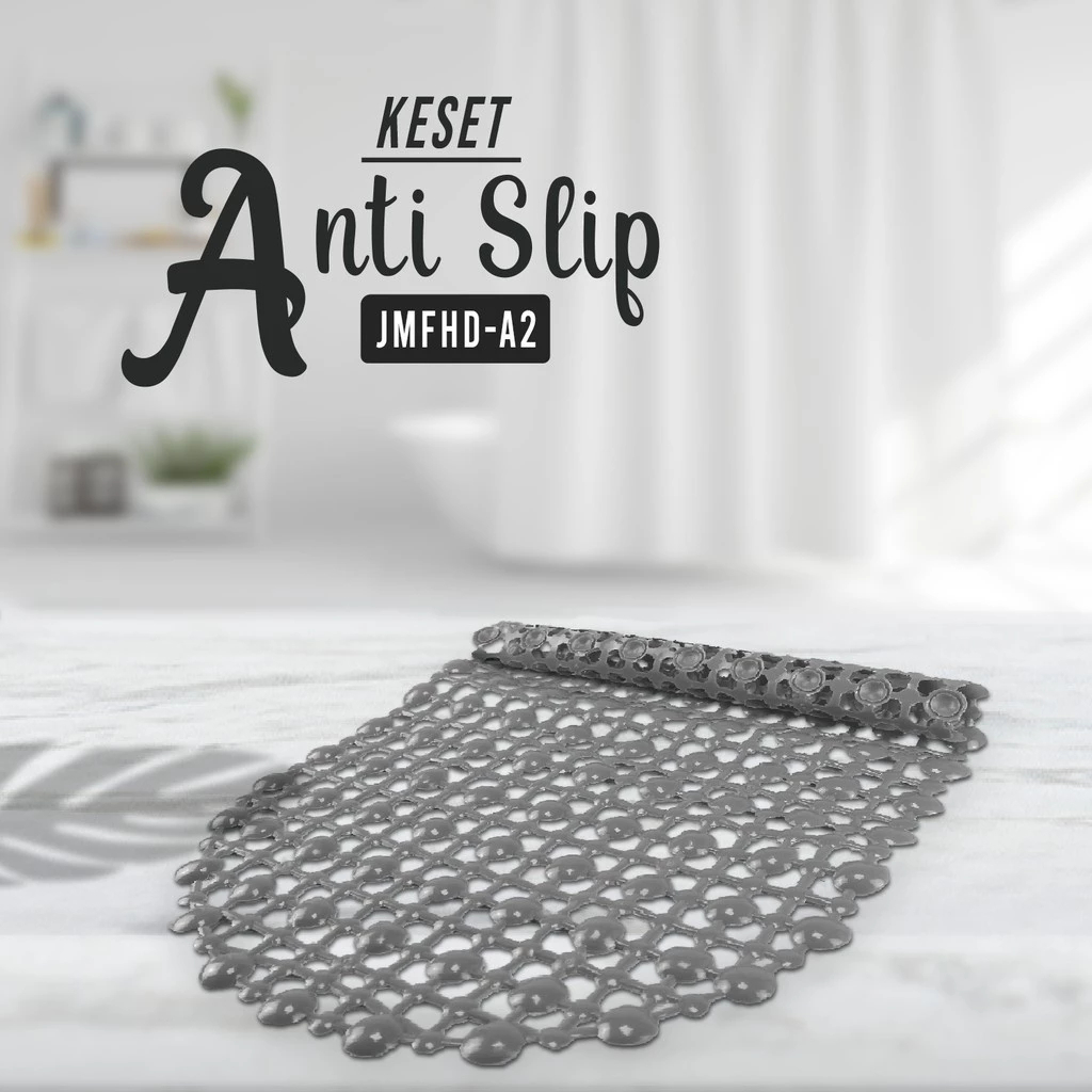 Keset lantai kamar mandi Anti Selip Toilet Alas Kamar Mandi pvc