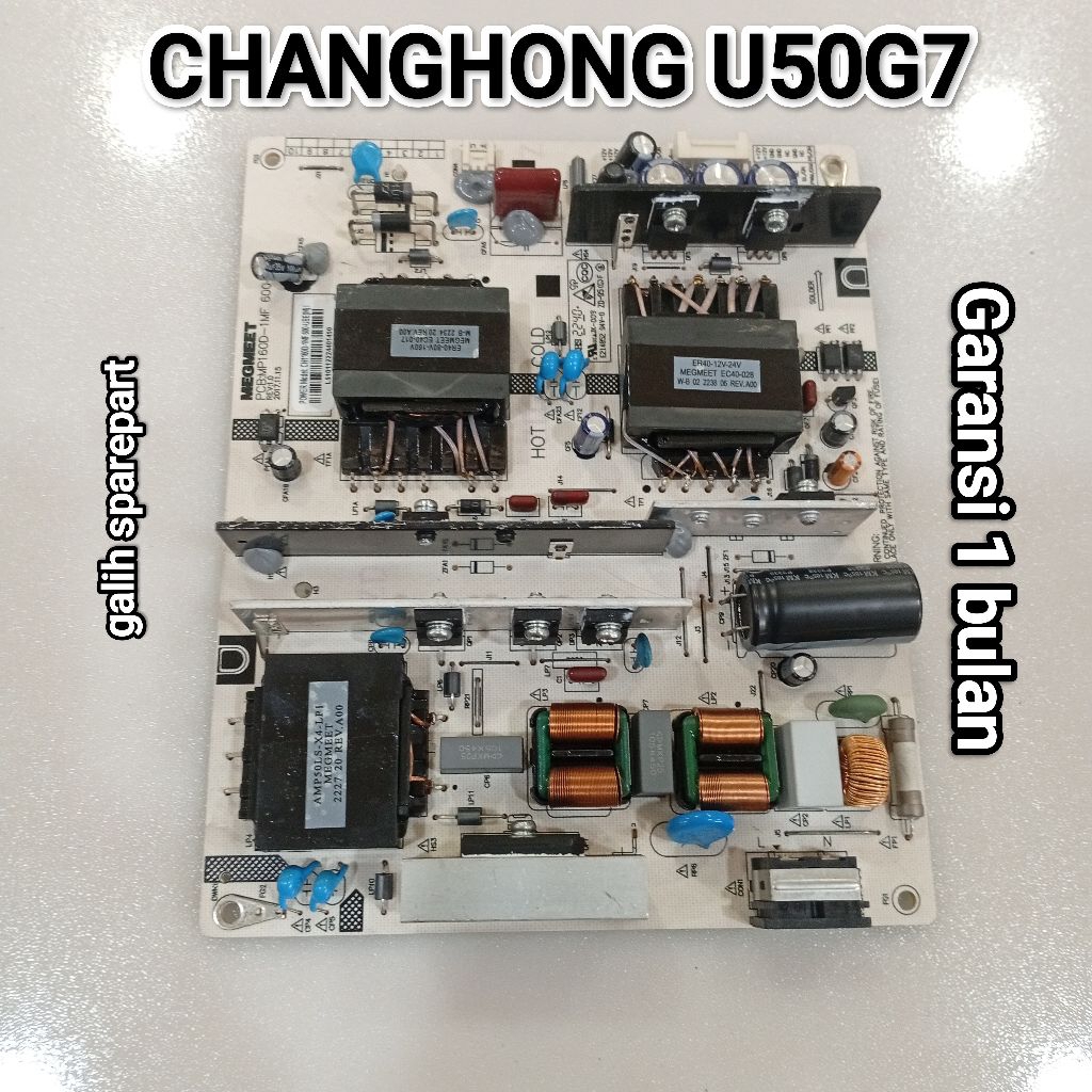 POWER SUPPLY TV CHANGHONG U50G7 POWER SUPPLY TV CHANGHONG