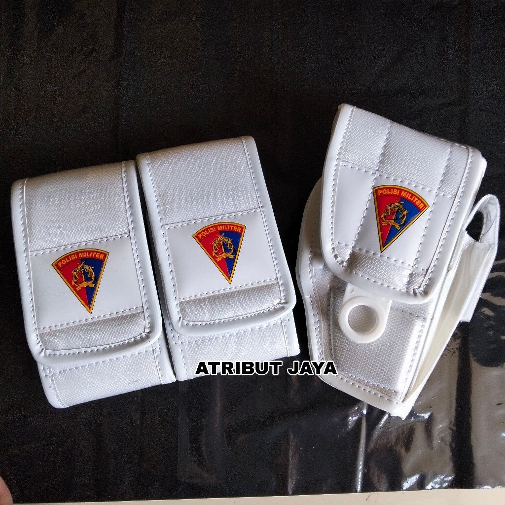 tas pinggang holster sarung pistol pomal polisi militer