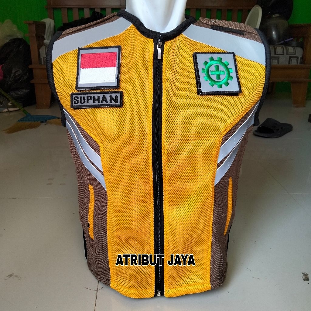 rompi proyek safety k3 keren tebal