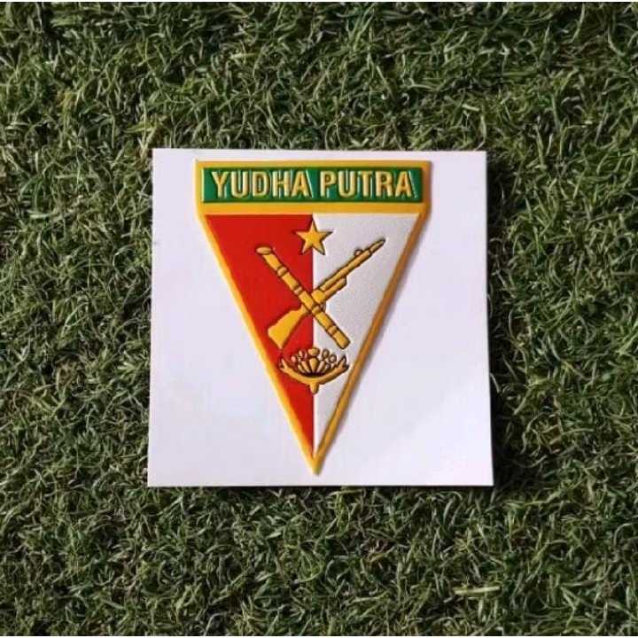 Stiker Embos Timbul Logo YUDHA PUTRA / STIKER UNIK YUDHA PUTRA