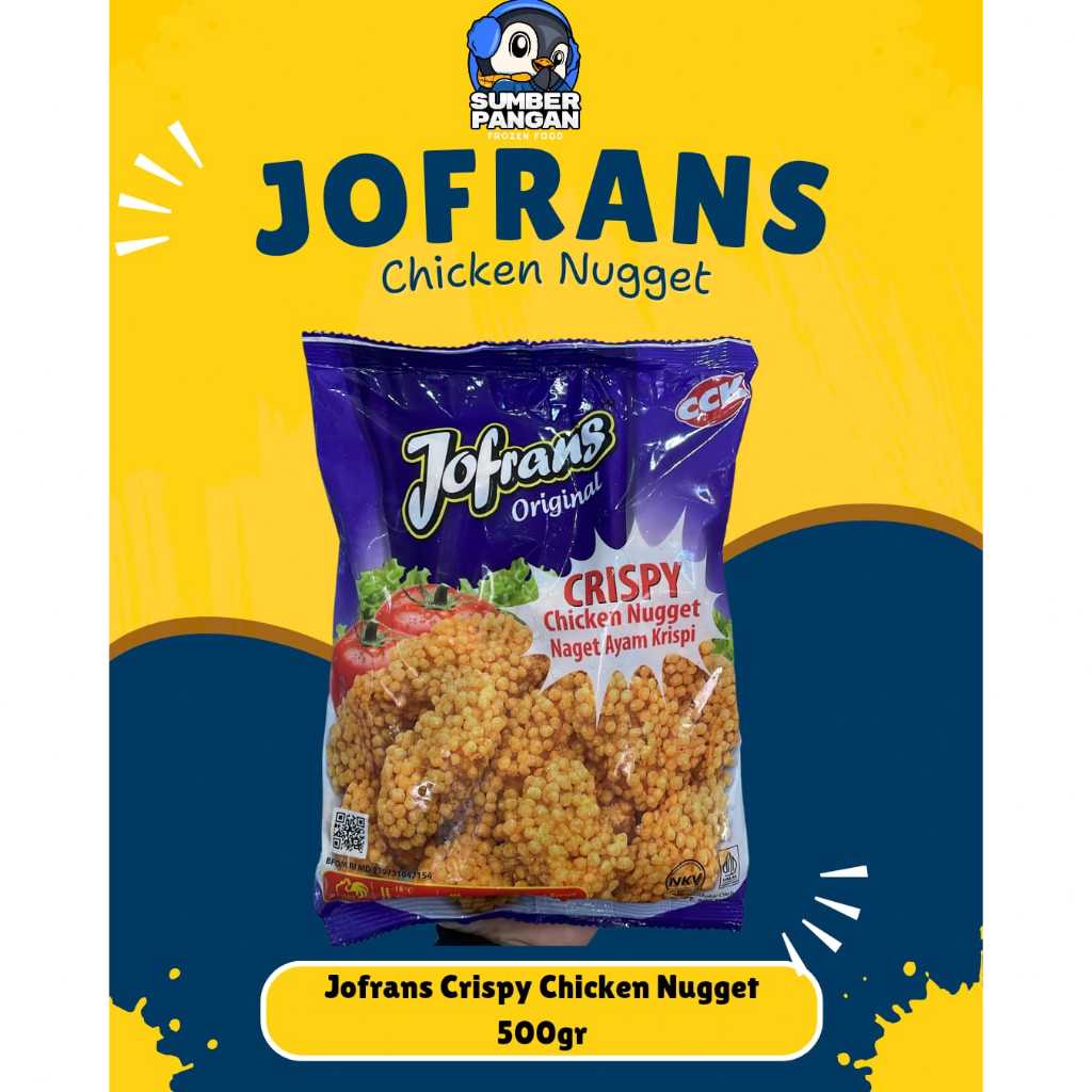 

Jofrans Chicken Nugget crispy 500gr