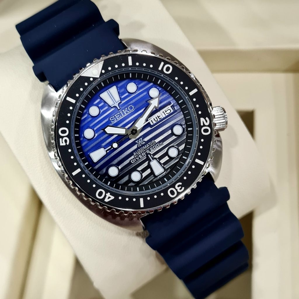 Jam Tangan Cowok Seiko X Divers Automatic Rubber