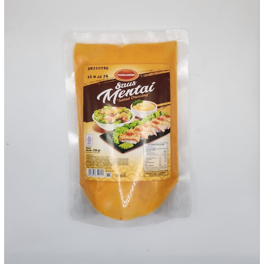 

Prima Agung Saus Mentai 250gr