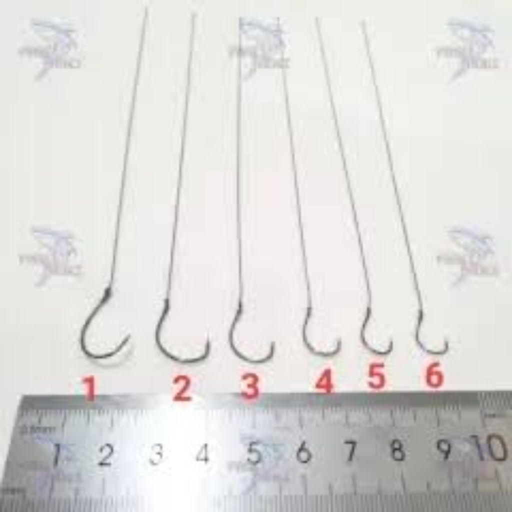 mata pancing udang galah seling jambi pakai mata kail sabit / mata kail udang super tajam , rekomend