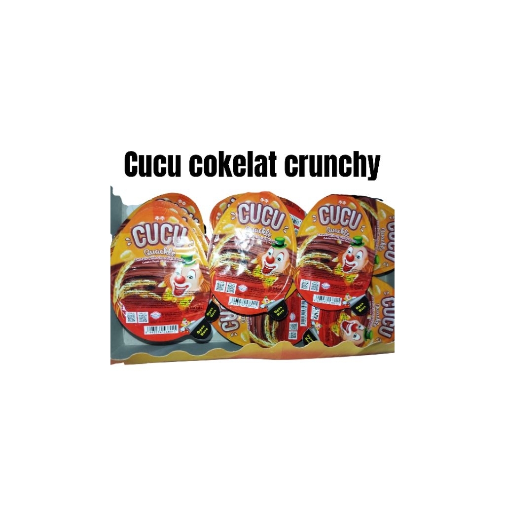 

cucu coklat crunchy 1 pack, enak, murah