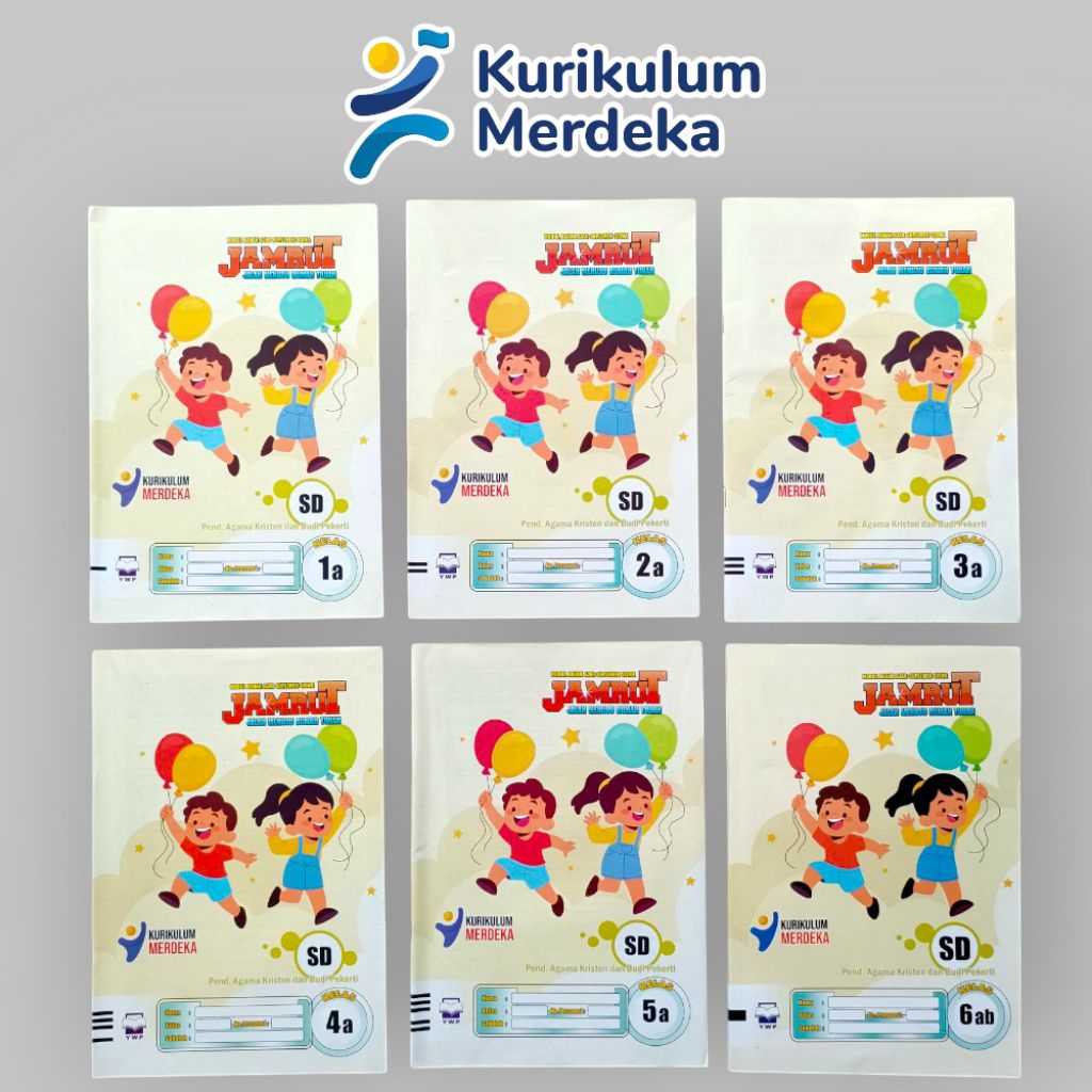 LKS JAMRUT PENDIDIKAN AGAMA KRISTEN DAN BUDI PEKERTI SD KELAS 1 2 3 4 5 6 KURIKULUM MERDEKA