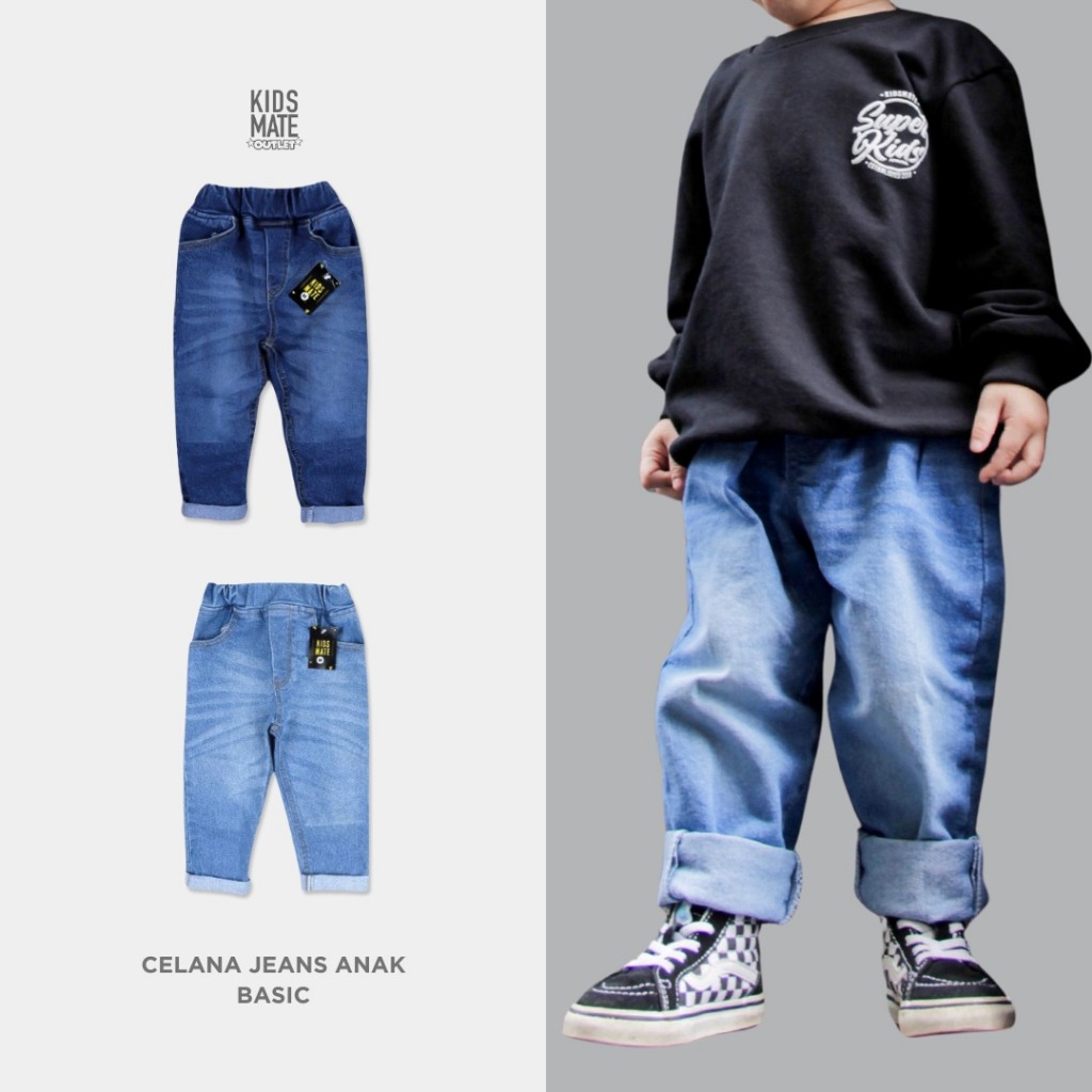 Kidsmate Celana Anak Jeans Basic KOI Kidsmate Outlet
