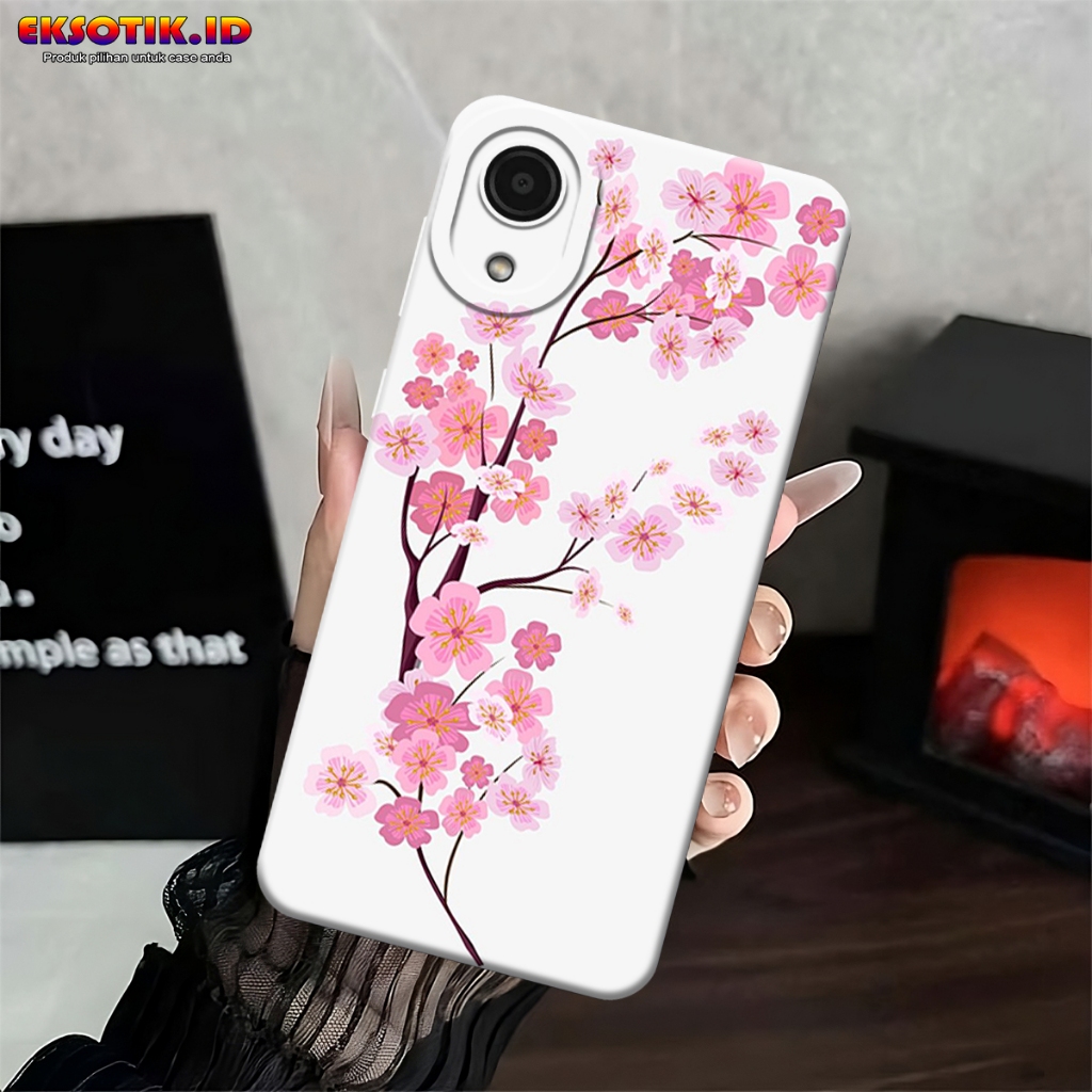 Case SAMSUNG A03 CORE - Eksotik.id - Casing SAMSUNG A03 CORE - Case BUNGA - Skin Handphone - Silikon