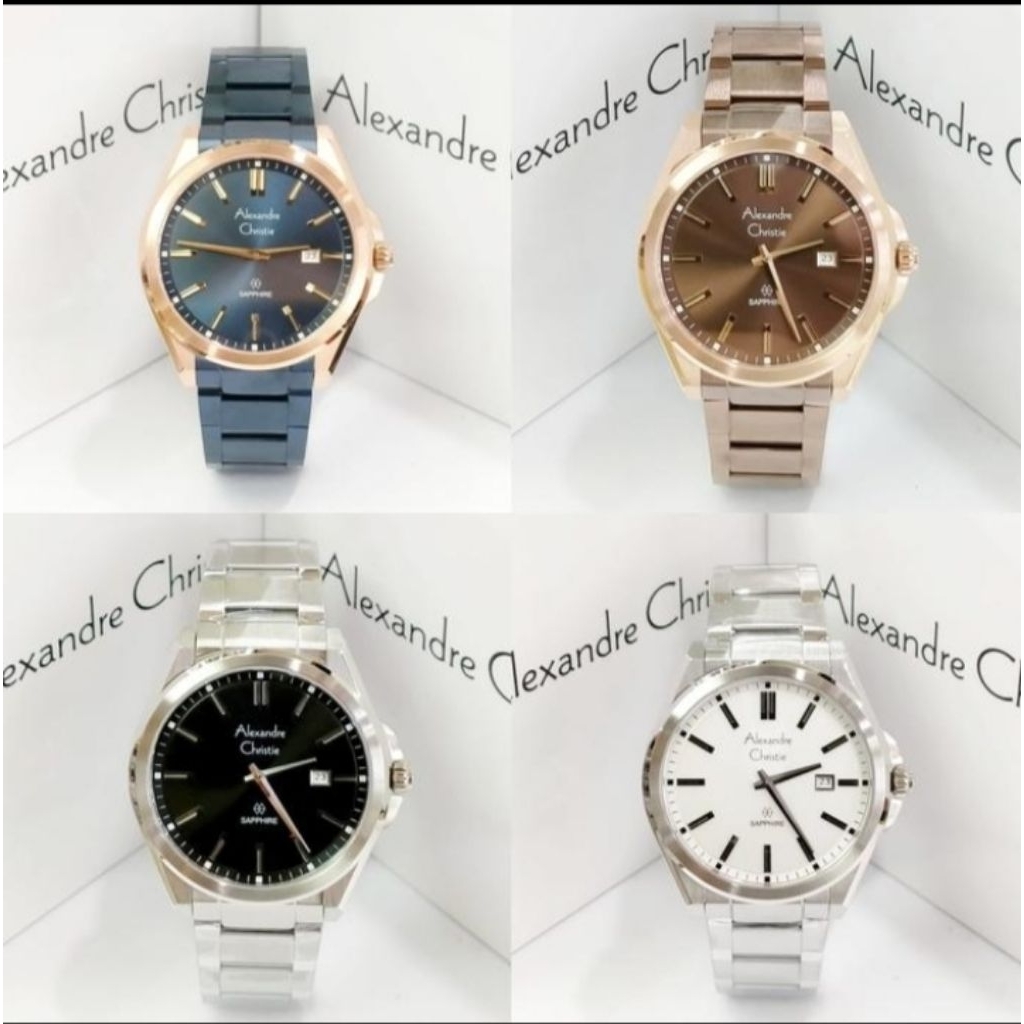 Jam Tangan Pria Alexandre Christie SAPPHIRE 8705 MDB