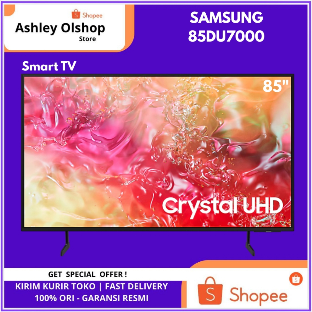LED TV Samsung 85 Inch UA85DU7000KXXD 4K UHD Smart TV Samsung 85DU7000