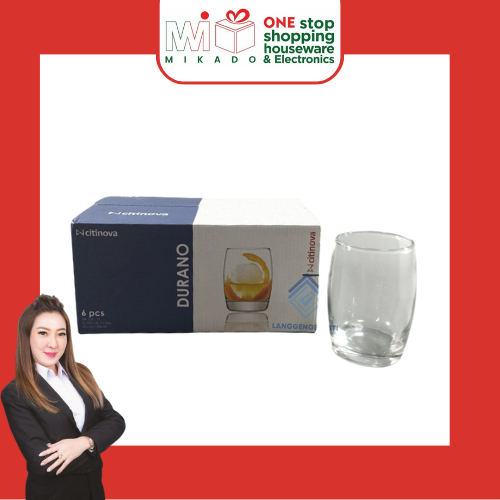 CITINOVA GELAS KACA DURANO BW 156 / GELAS UNIK & ELEGANT