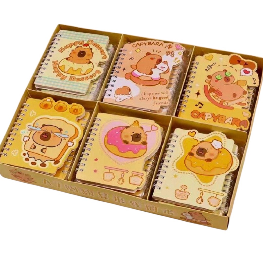 

NOTEBOOK SPIRAL POND SH-02051 CAPYBARA (60 LEMBAR) / BUKU TULIS CATATAN / MEMO