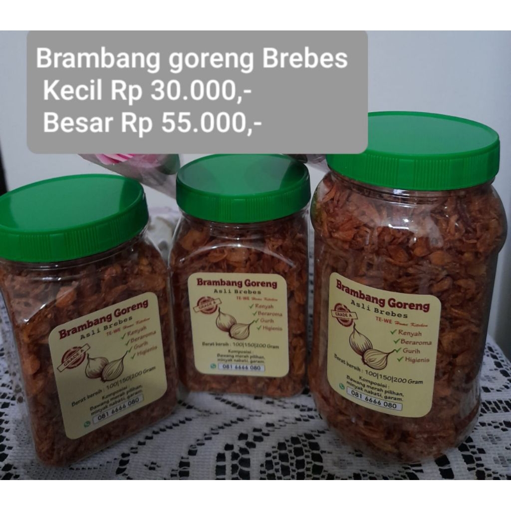 

brambang goreng asli Brebes