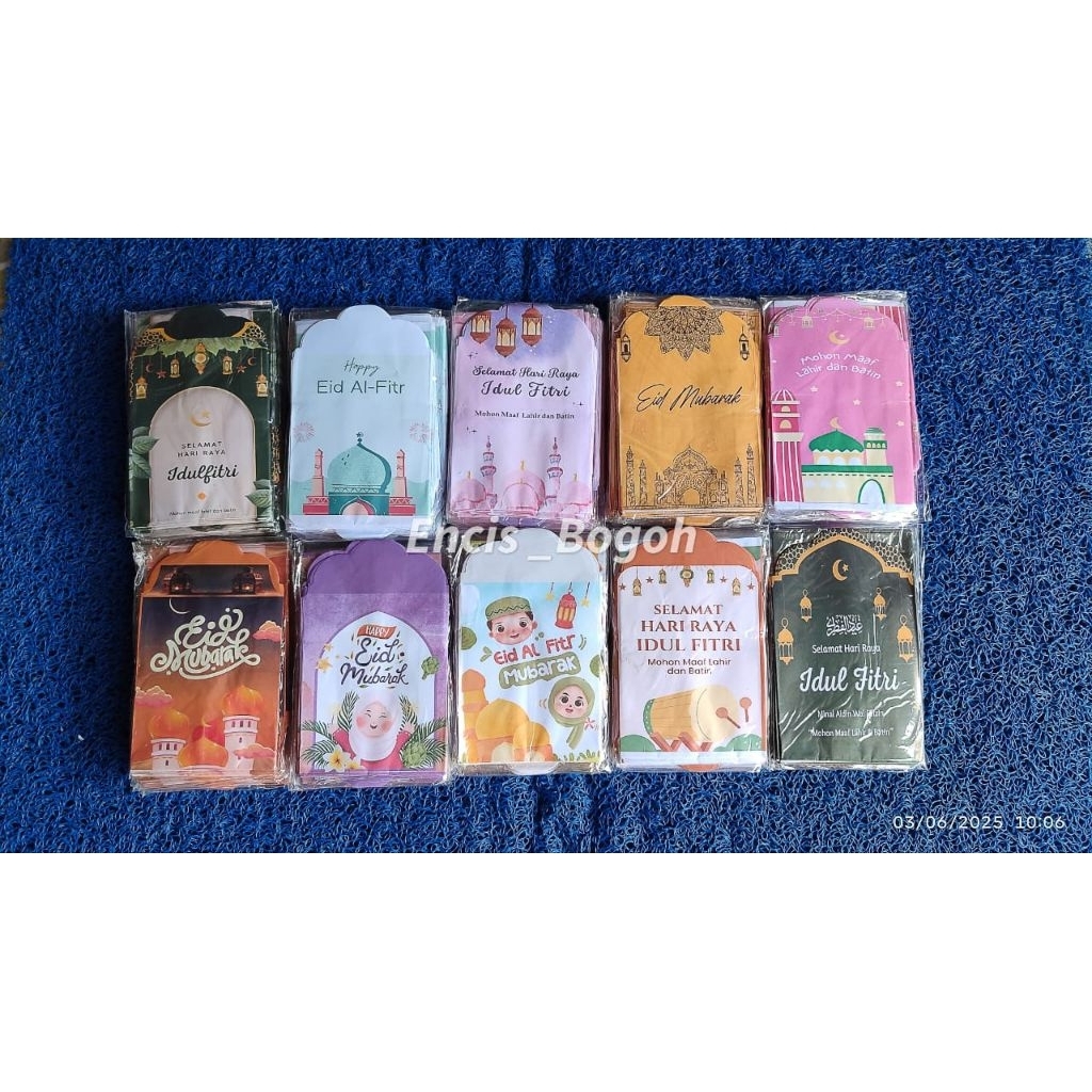 

10 PACK [100 PCS] AMPLOP HVS UK MEDIUM