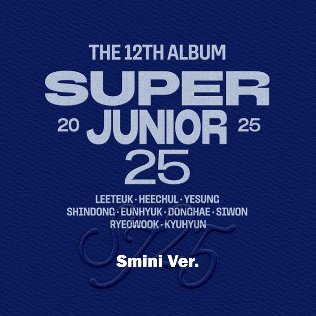 SUPER JUNIOR 12TH ALBUM - SUPER JUNIOR25 (SMINI VER.)