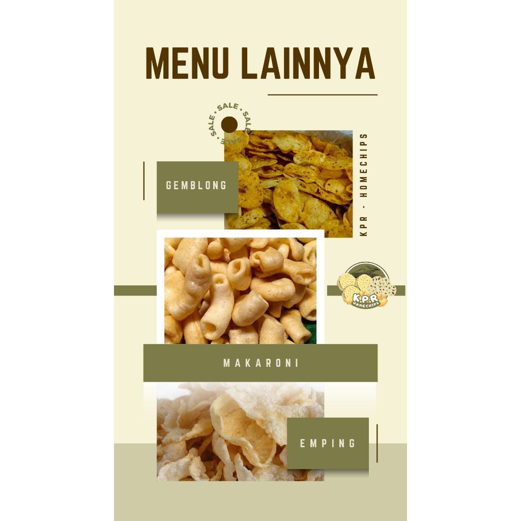 

Homechips - Emping dari Biji Melinjo Full